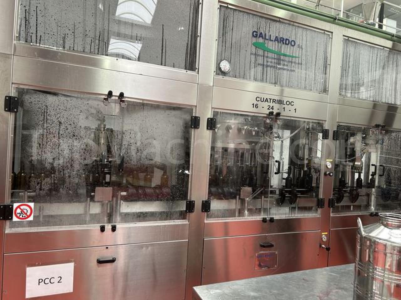 Used Gallardo TSI-Closys Gemini RF Beverages & Liquids Wine filling