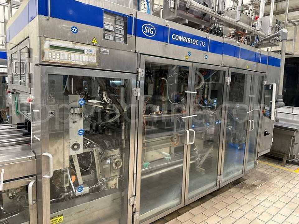 Used SIG Combibloc CFA 112-32  Aseptic filling