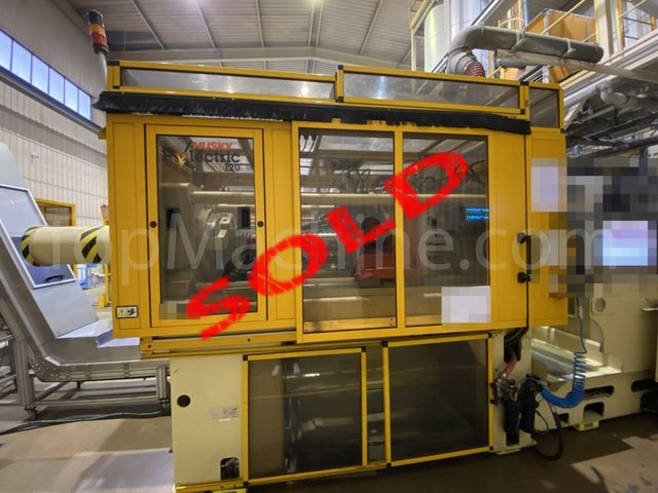 Used Husky HyPET 120 Flaschen, Preforms und Verschlüsse Vorformen