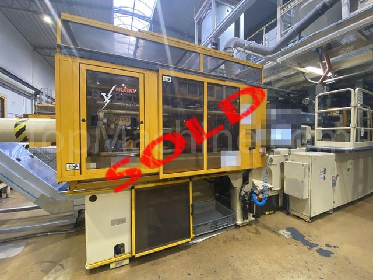 Used Husky HyPET 120 Şişeler, Preform PET ve Kilitler Preform