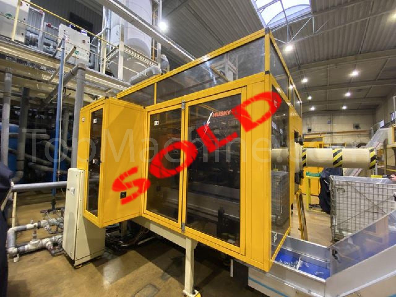 Used Husky HyPET 120 Flaschen, Preforms und Verschlüsse Vorformen