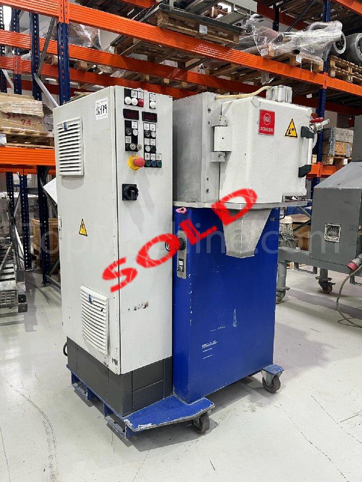 Used Scheer SGS 100-E6 Recycling Pelletizers & filters