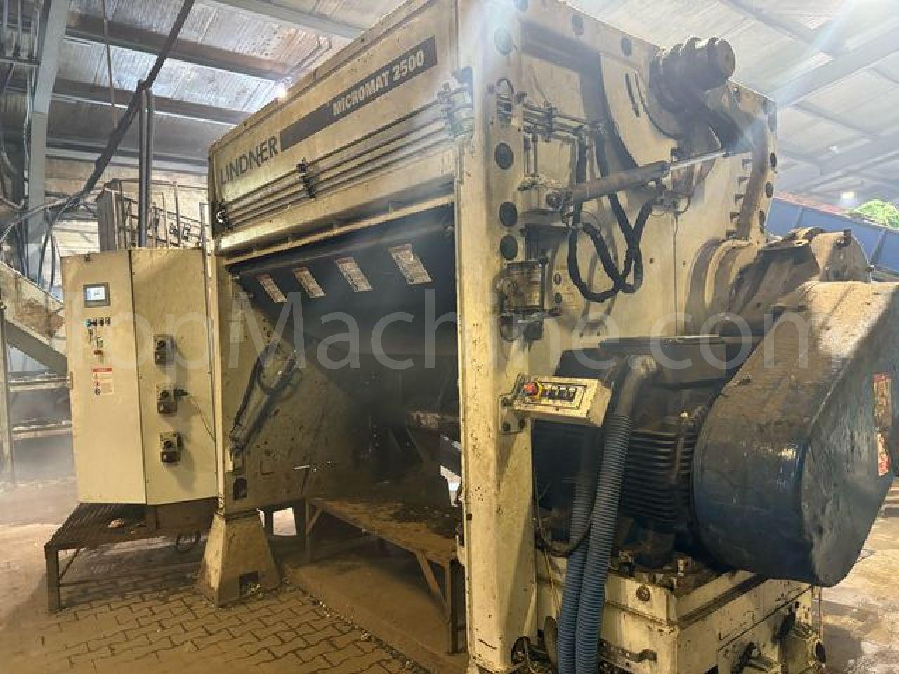 Used Lindner Micromat 2500 Recycling Shredders