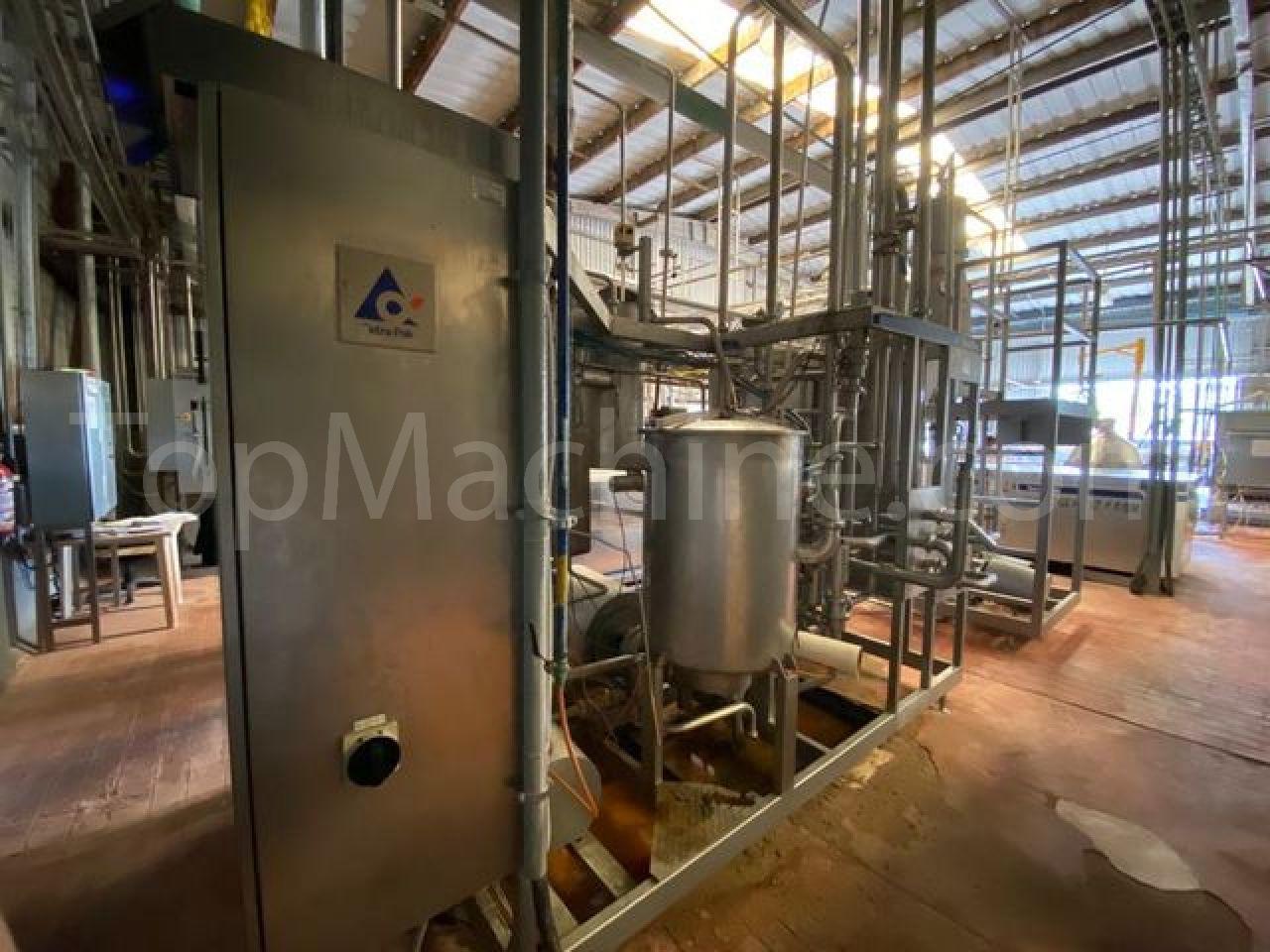 Used Tetra Pak Tetra Therm Aseptic Flex 7 Laticínios e Sucos Pasteurizer