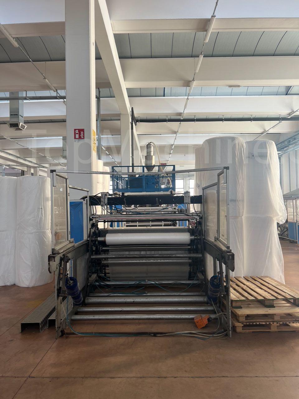 Used TORNINOVA Power Bubble 1600 Film & Baskı Air bubble film extrusion line