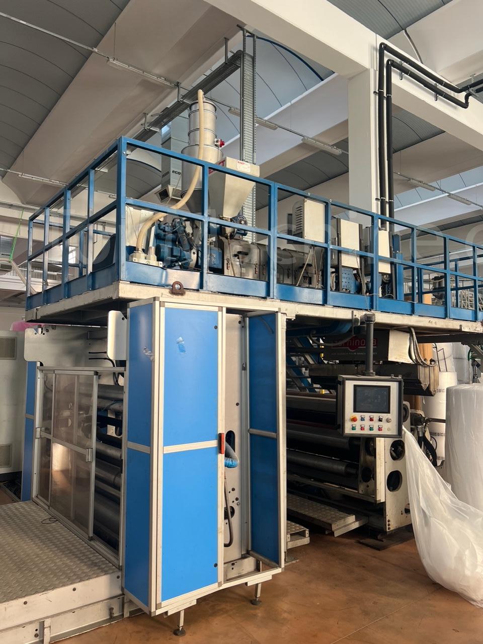 Used TORNINOVA Power Bubble 1600 Film & Baskı Air bubble film extrusion line