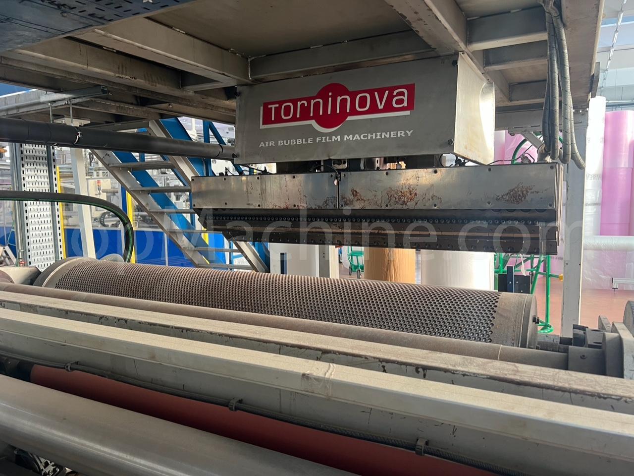 Used TORNINOVA Power Bubble 1600 Film & Baskı Air bubble film extrusion line