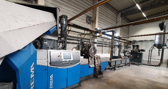 Used Erema PC 1109 TVE Recycling Repelletizing line