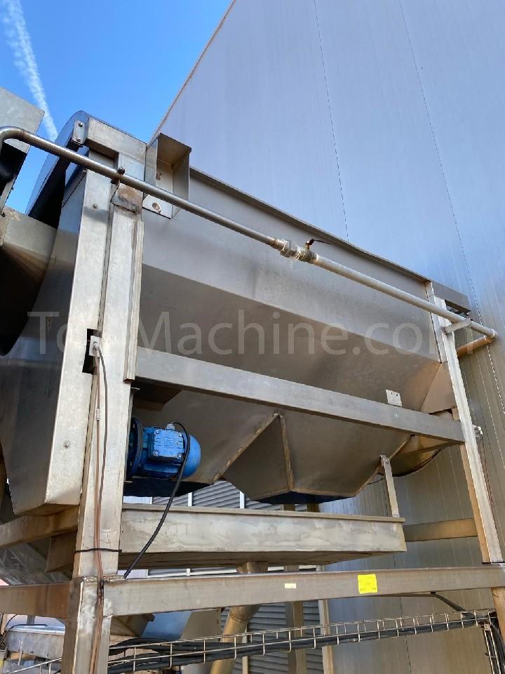 Used Cavalieri 10000 kg/h Nahrungsmittelhersteller Prozess, Gemüse