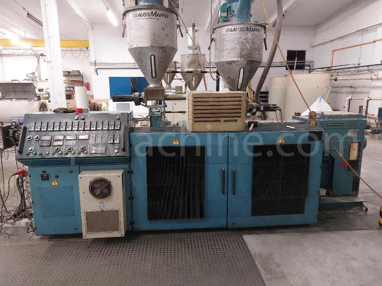 Used Krauss Maffei KMD 2-90-23D Estrusione Estrusore PVC