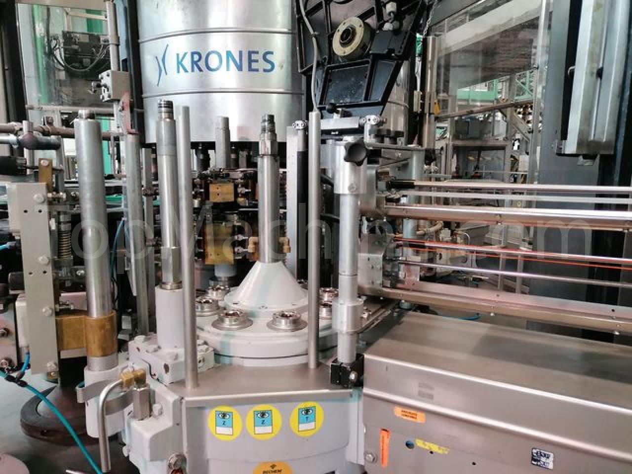 Used Krones Sensometic İçecek ve Sıvılar Cam dolum hattı