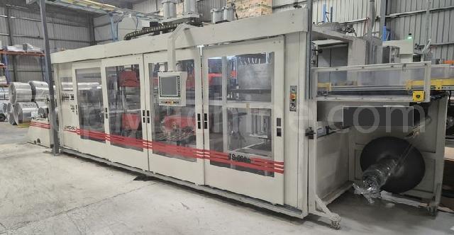 Used Inpak TS – 800 3 Termoform ve Levha Termo şekillendirme