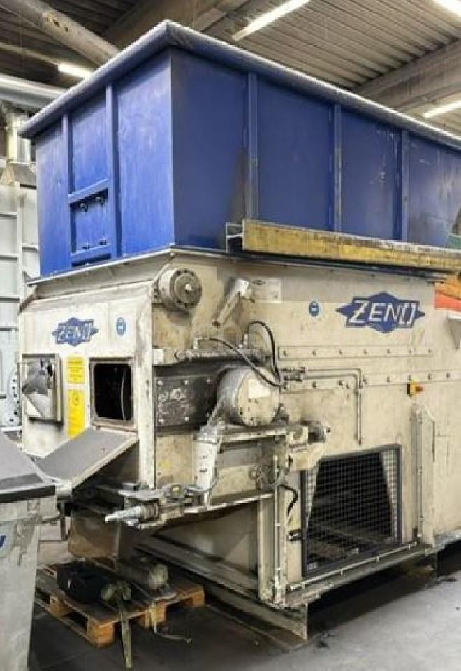 Used Zeno ZTLL 1600 Recycling Shredders