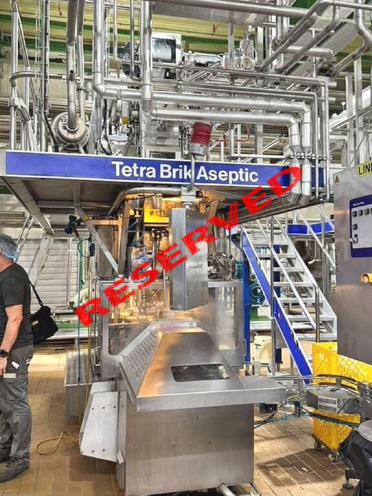 Used Tetra Pak TBA 19 125Slim  Llenado aséptico