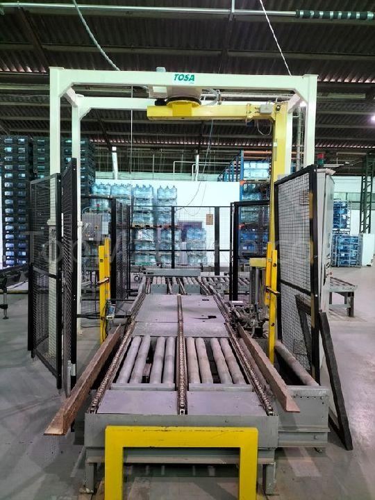 Used TOSA 116  Palletizer & Pallet wrapper