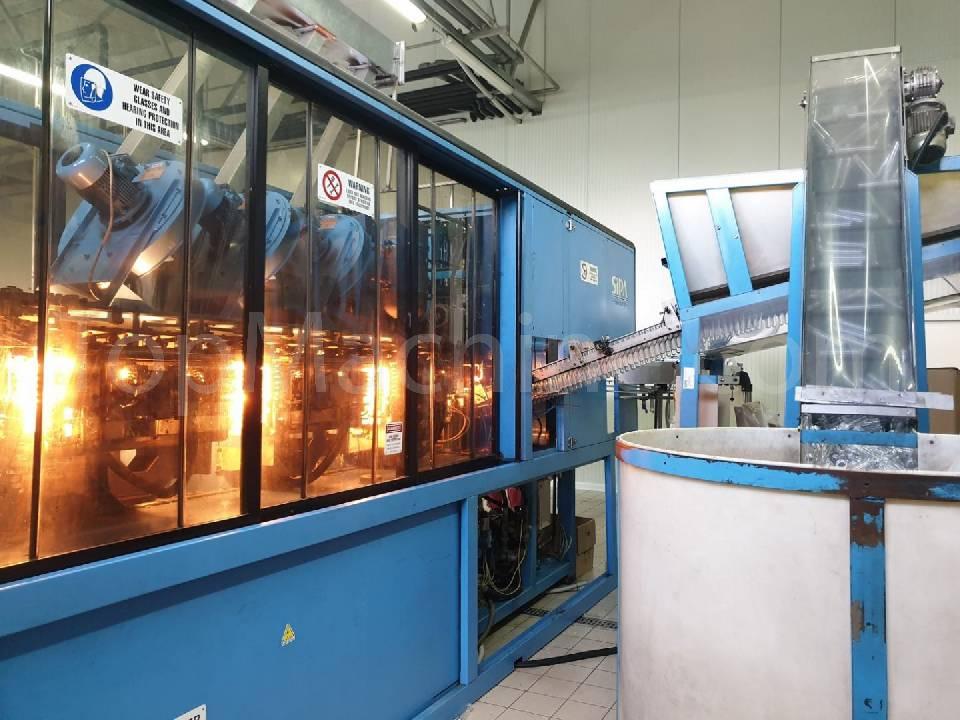 Used Sipa SF 8/4 893  Sopladora de botellas PET