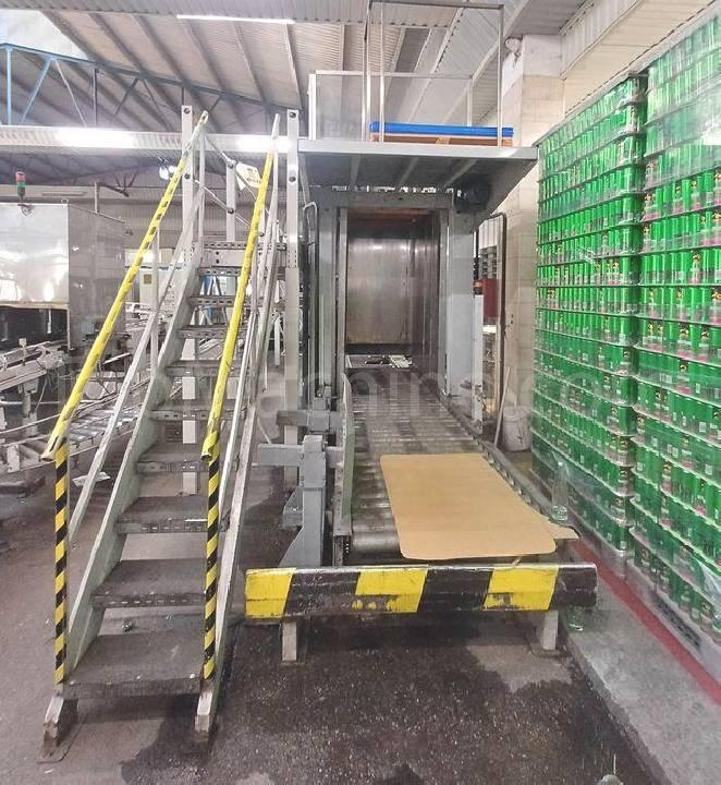 Used SIG Simonazzi DEPA  Palletizer & Pallet wrapper