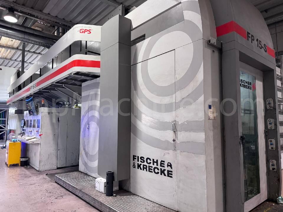 Used Fischer & Krecke FP 15-S  CI flexo baskı presleri