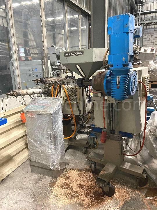 Used Krauss Maffei KM-BE 25-25  Wytłaczarka do PE/PP