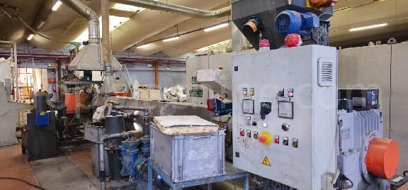 Used Tecnova ES 130N 37D  重新造粒生产线