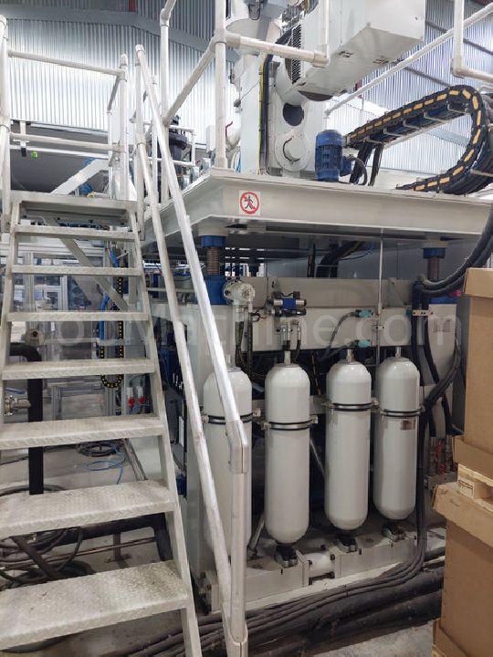 Used Uniloy UMA20-90-GP3-PC  Extrusionsblasformen
