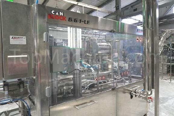 Used Framax Canblock 6/6/1-LE  罐装生产线