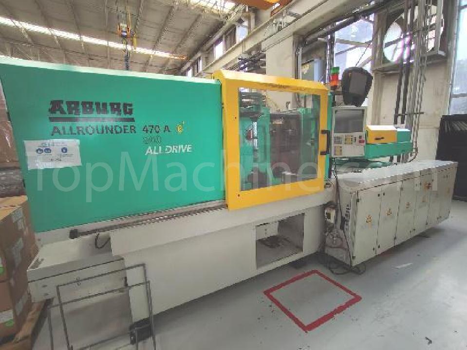 Used Arburg 470A 800-290  Fuerza de cierre hasta 1000 T