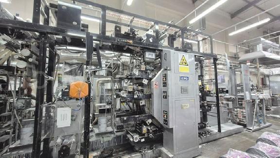 Used KPG Euroflex 250 Casing Press  Pilha de impressão flexográfica