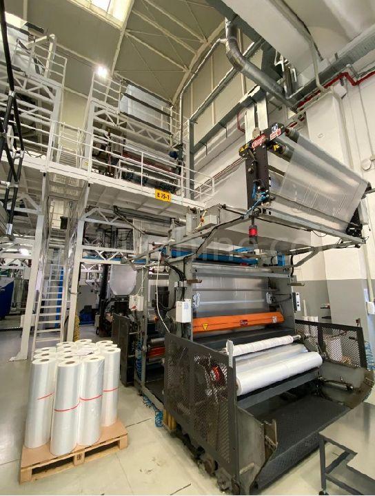 Used Tecom 75  Mono-Blasfolienanlage