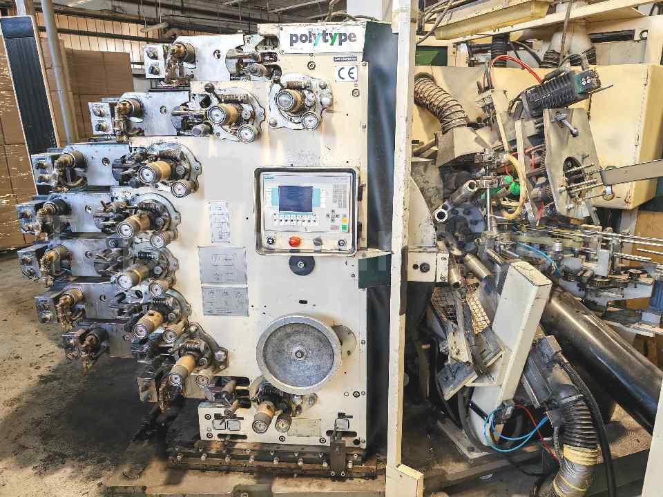 Used Polytype BDM 611/ 916UVD  Cetak offset