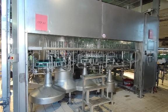 Used KHS Innofill DMG SVF  Glass filling
