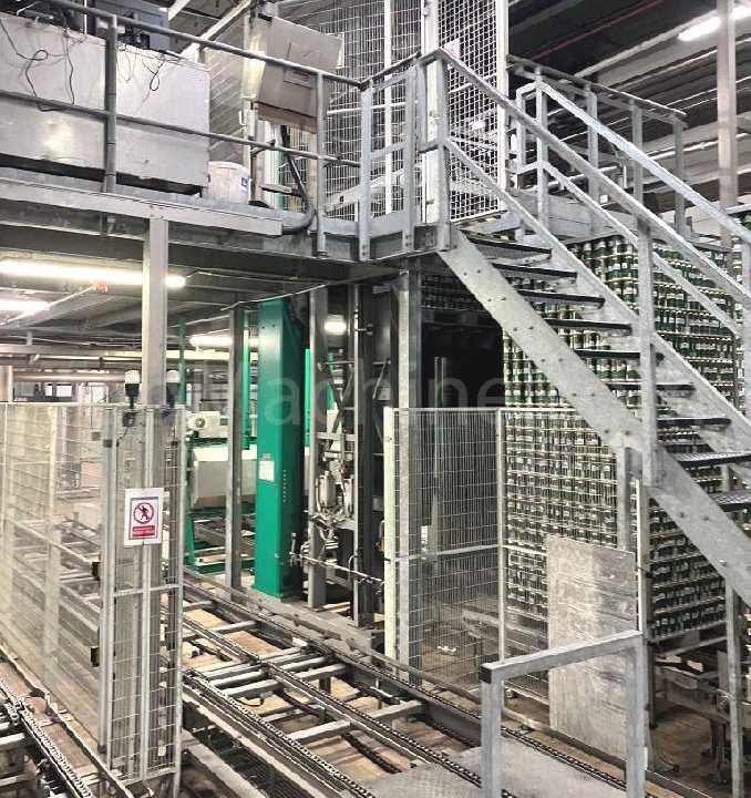 Used Krones Pressant  Palettierer und Palettenwickler