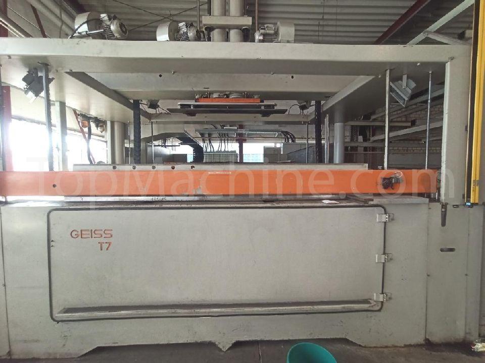 Used Geiss DU2500 T7  Vacuum forming