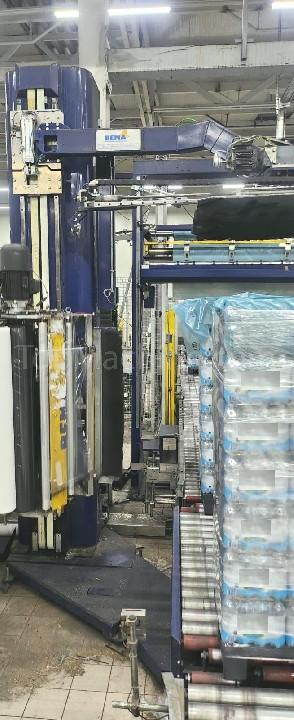 Used Bema Silkworm LS  Palletizer & Pallet Wrapper