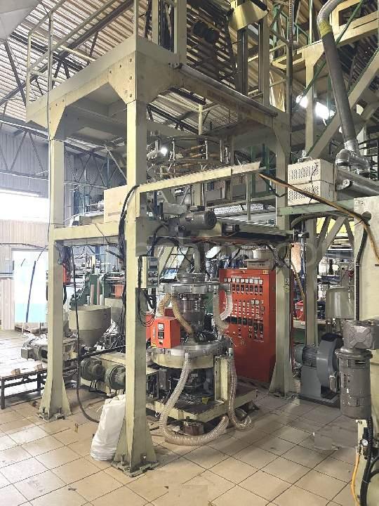 Used KANG CHYAU INDUSTRY KMLT 45/45  Co-ekstruder untuk Film Tiup