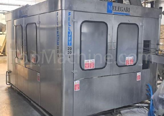 Used Melegari FILL JET 20/20/4  Riempitrice di acqua minerale