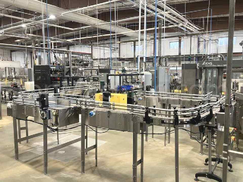 Used KHS Innofill DPG30  Cam dolum hattı