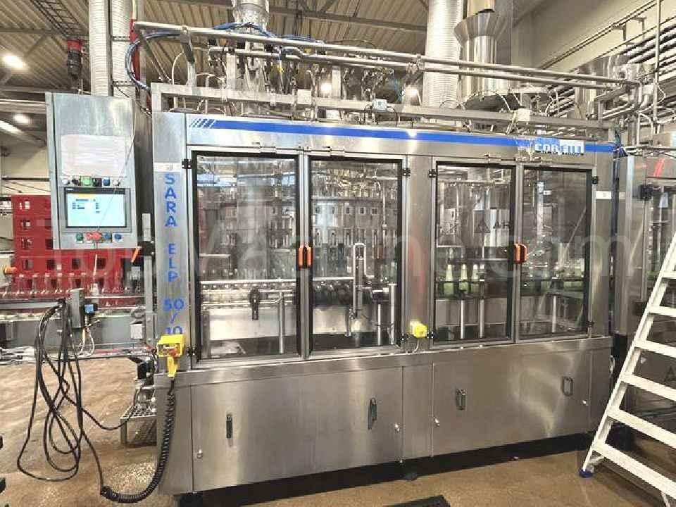 Used Corfill Sara ELP 50-10  Riempitrice bottiglie vetro