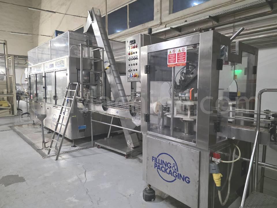 Used Enoberg Triblock 12-12-1 PXL 1303  Enchimento água mineral