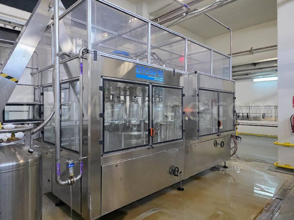 Used Enoberg Triblock 12-12-1 PXL 1495  Enchimento água mineral