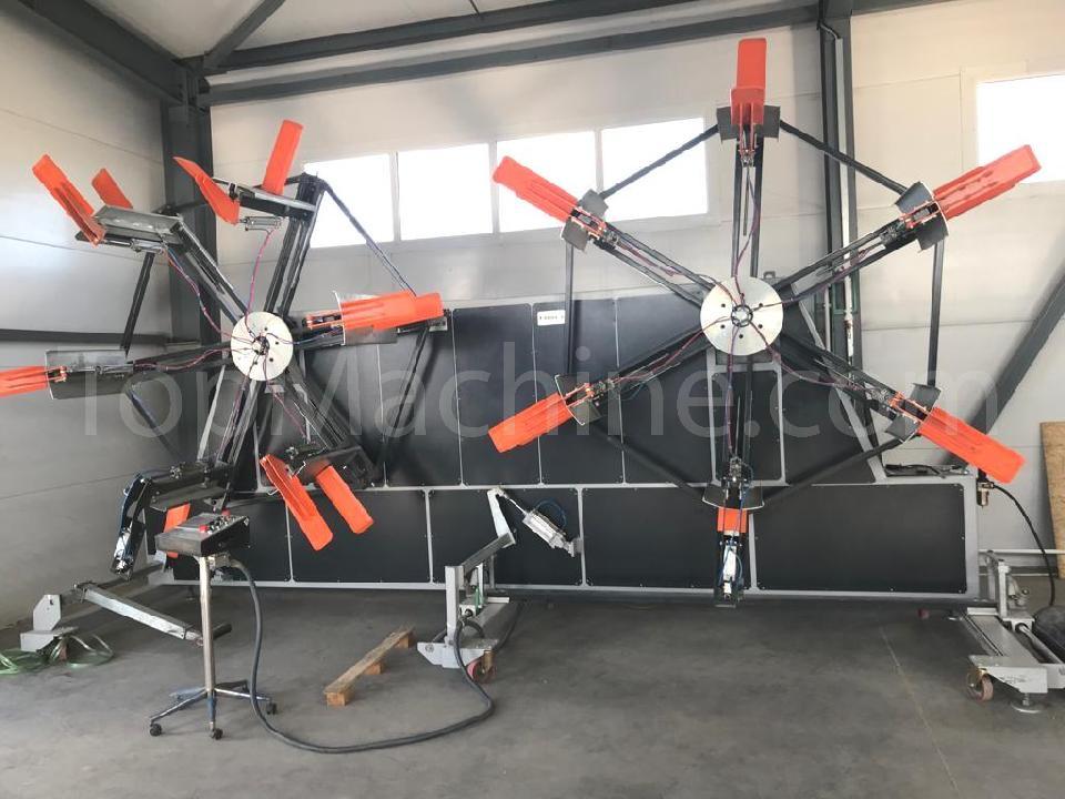 Used HF Haytek HDC 110 DUAL ARM  Coilers