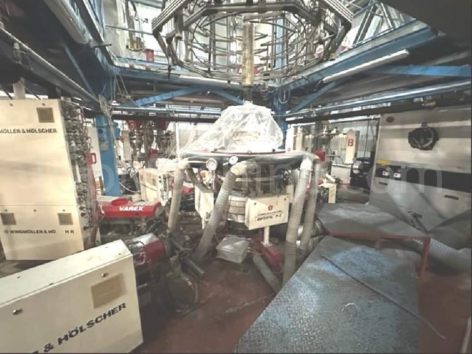 Used Windmöller & Hölscher Coex 5  共挤吹膜抽。