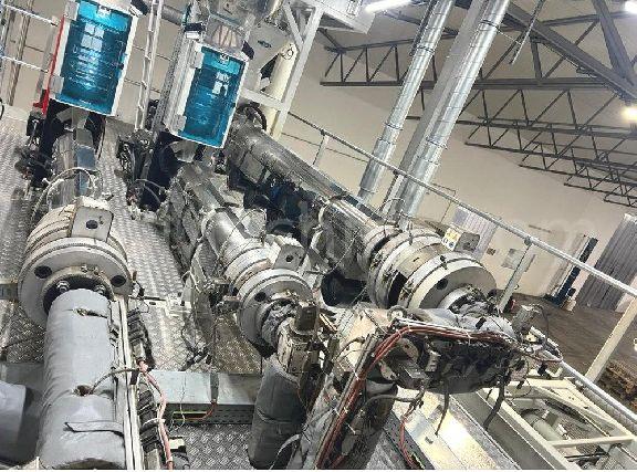 Used SML Stretch film  สายการอัดรีดฟิล์มยืด