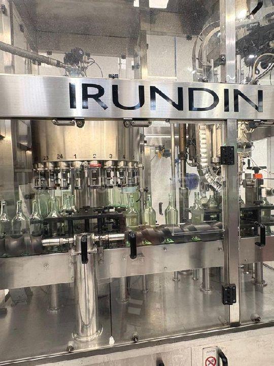 Used Irundin Sincronbloc 24/4 Линии розлива в стеклянную тару
