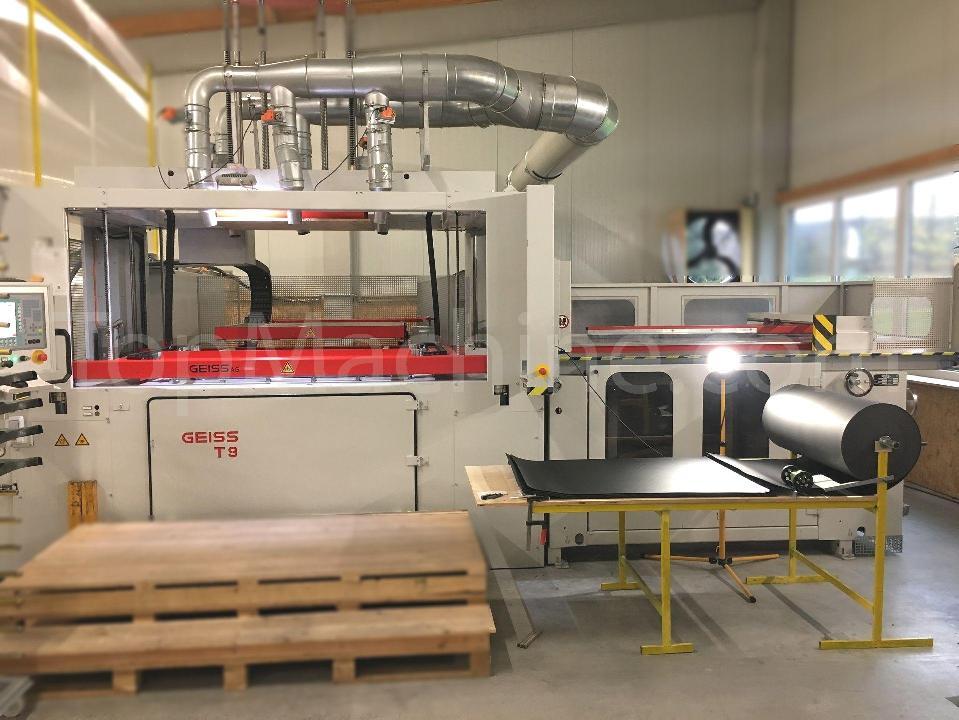 Used Geiss DU 1500 x 1000 T9 Formatura al vuoto